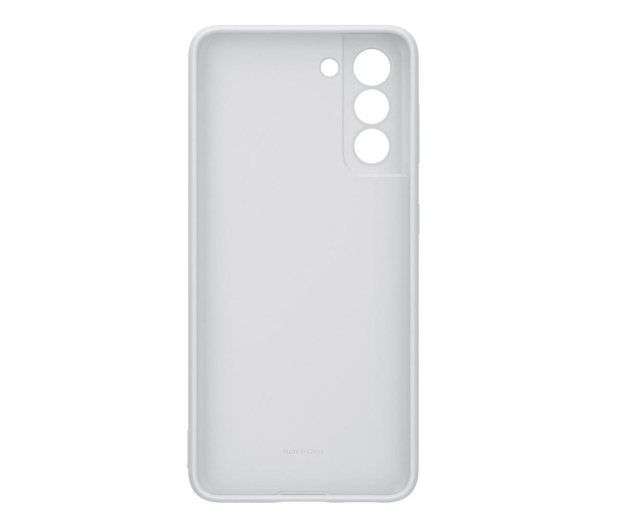 SAMSUNG Etui Silicone Cover Samsung S21+ Light Gray - 617439 - zdjęcie